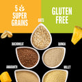 BestBy01/26 KIND Healthy Grains Energy Bars Pineapple Mango 7.1oz 5 Ct by Deal US