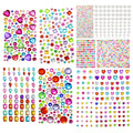 Self Adhesive Gems for Crafts, Acrylic Bling Heart Sticker, Jewel