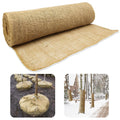 Medoore Natural Burlap Tree Protector Wraps 7.8"x9.8' 4 Rolls Jute by Deal US