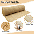 Medoore Natural Burlap Tree Protector Wraps 7.8"x9.8' 4 Rolls Jute by Deal US