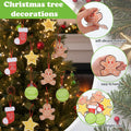 Soulchen 24 Pcs Gingerbread Man Christmas Tree Ornaments with Red Ropes by Deal US
