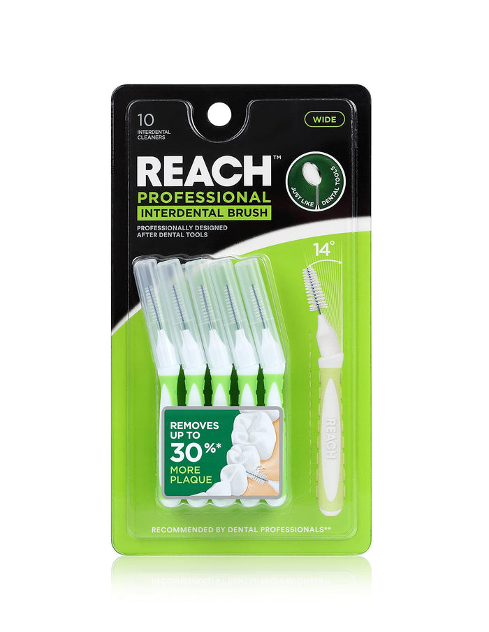 Reach Professional Interdental Brush Wide 10 Interdental Cleaners by Price Is Right Miami