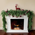 Gixie Home Artificial Norfolk Pine Garland 5Ft Green 2Pcs by Deal US
