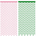 JJWYLTKB 2 Pack Pink Green Fringe Curtain 3x7ft Birthday Party Decor by Deal US