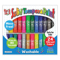The Pencil Grip Kwik Stick Tempera Paint, 3.5", Assorted Colors, 24/Pack