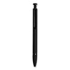 U Brands Monterey Ballpoint Pen, Medium 1 mm, Black Ink, Black Barrel, Dozen
