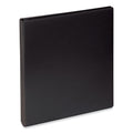 Universal Slant D-Ring View Binder, 3 Rings, 0.5" Capacity, 11 x 8.5, Black