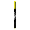 Zebra Zebrite Eco Double-Ended Highlighter, Fluorescent Yellow Ink, Med-Chisel/Fine-Bullet Tips, White/Black/Yellow Barrel, Dozen