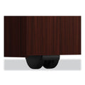 HON Mod Mobile Pedestal, Left or Right, 3-Drawers: Box/Box/File, Legal/Letter, Traditional Mahogany, 15" x 20" x 28"