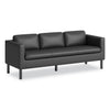 HON Parkwyn Series Sofa, 77w x 26.75d x 29h, Black