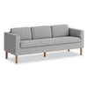 HON Parkwyn Series Sofa, 77w x 26.75d x 29h, Gray