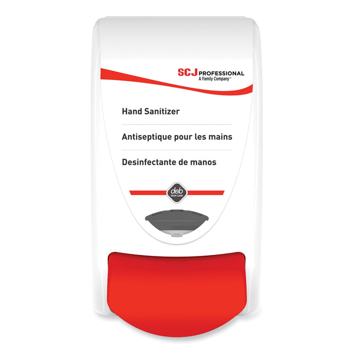SC Johnson Professional Sanitizer Dispenser, 1 L, 4.92 x 4.6 x 9.25, White, 15/Carton