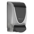 SC Johnson Professional Transparent Manual Dispenser, 1 L, 4.92 x 4.5 x 9.25, Black/Chrome, 15/Carton