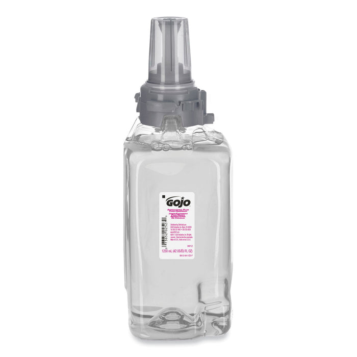GOJO Antibacterial Foam Hand Wash Refill, For ADX-12 Dispenser, Plum Scent, 1,250 mL Refill, 3/Carton