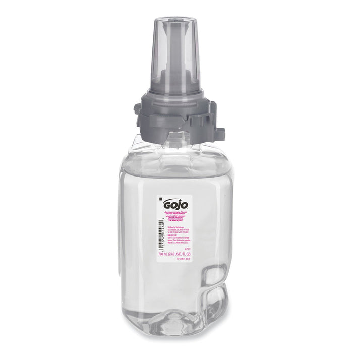 GOJO Antibacterial Foam Hand Wash Refill for ADX-7 Dispensers, Plum Scent, 700 mL, 4/Carton