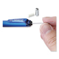 Zebra Delguard Mechanical Pencil, 0.5 mm, HB (#2.5), Black Lead, Black Barrel, 3/Pack