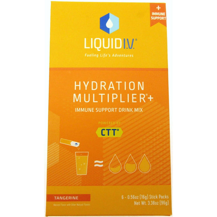Liquid I.V. Hydration Multiplier Immune Support Drink Mix Tangerine by Pasteur Pharmacy