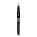 Zebra Fountain Pen, Fine 0.6 mm, Black Ink, Black, 12/Pack