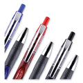 Zebra Sarasa Dry Gel X30 Gel Pen, Retractable, Medium 0.7 mm, Black Ink, Black Barrel, 12/Pack