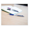 Zebra Z-Grip Flight Ballpoint Pen, Stick, Bold 1.2 mm, Blue Ink, White/Blue Fashion Accents Barrel, 12/Pack