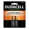 Duracell Rechargeable StayCharged NiMH Batteries, AA, 2/Pack