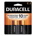 Duracell CopperTop Alkaline C Batteries, 2/Pack
