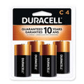 Duracell CopperTop Alkaline C Batteries, 4/Pack