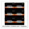 Duracell CopperTop Alkaline D Batteries, 72/Carton