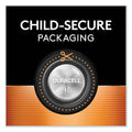 Duracell Lithium Coin Batteries With Bitterant, 2025, 4/Pack