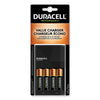 Duracell ION SPEED 1000 Advanced Charger, For AA and AAA, Includes 4 AA NiMH Batteries