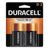 Duracell CopperTop Alkaline D Batteries, 2/Pack