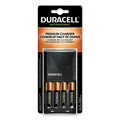 Duracell ION SPEED 4000 Hi-Performance Charger, Includes 2 AA and 2 AAA NiMH Batteries