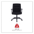 Alera Kesson Series Petite Office Chair, Supports Up to 300 lb, 17.71" to 21.65" Seat Height, Black