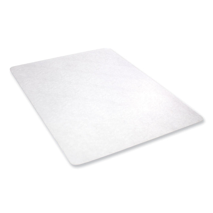 deflecto EconoMat All Day Use Chair Mat for Hard Floors, 36 x 48, Rectangular, Clear