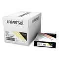 Universal Deluxe Colored Paper, 20 lb Bond Weight, 8.5 x 11, Canary, 500/Ream