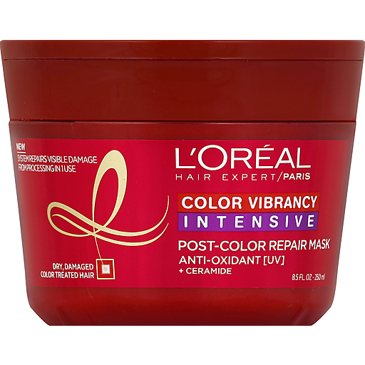 L'Oreal Paris Hair Expert Color Vibrancy Intensive Post-Color Repair Mask 8.50 Fl Oz by Pasteur Pharmacy