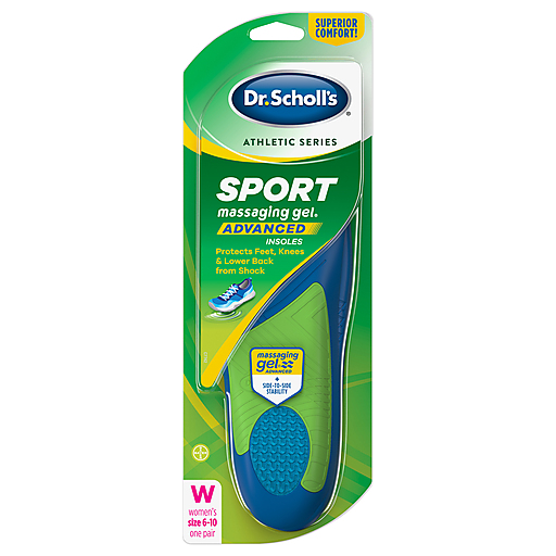 Dr. Scholl's Athletic Series Sport Insoles For Women, 1 Pair, Size 5.5-9 by Pasteur Pharmacy