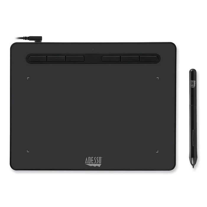 Adesso Cybertablet K8, 8 x 5 Screen, Black