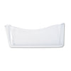 Rubbermaid Unbreakable Wall Files, Legal Size, 16.75" x 3.13" x 6.63", Clear
