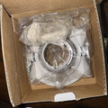 Mishki M-4100-WH Recessed Lighting Trim, White Adjustable Gimbal Spotlight by Price Is Right Miami
