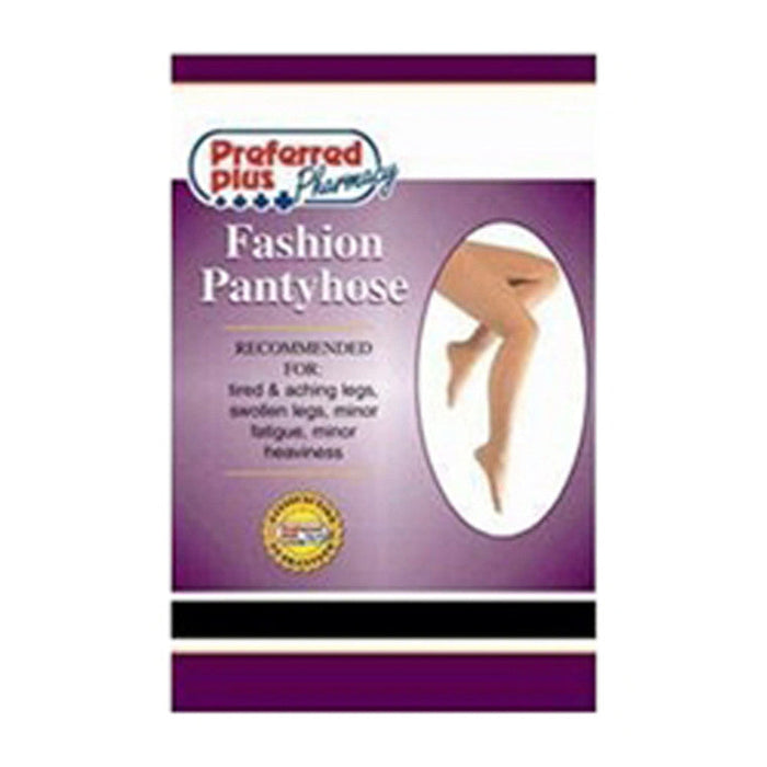 Loving Comfort 20-30 mmHg Compression Pantyhose – Black Sheer (Queen) by Pasteur Pharmacy