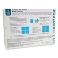 Boulder Clean Laundry Detergent Sheets, Clean Cotton, 40/Pack, 12 Packs/Carton