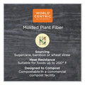 World Centric Fiber Cups, 4 oz, 2.9" Diameter x 2.1"h, Natural, 1,000/Carton