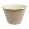 World Centric Fiber Cups, 4 oz, 2.9" Diameter x 2.1"h, Natural, 1,000/Carton