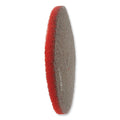 SC Johnson Professional EZ CARE Heavy Duty Scrub Pad, 20" Diameter, Red/Gray, 5/Carton
