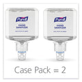 PURELL Advanced Hand Sanitizer Foam, For ES4 Dispensers, 1,200 mL Refill, Refreshing Scent, 2/Carton