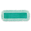 Rubbermaid Dust Pad with Fringe, Microfiber, 18" Long, Green