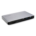 Kensington SD2480T Thunderbolt 3 Dual 4K Docking Station, Silver/Black