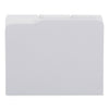 Universal Top Tab File Folders, 1/3-Cut Tabs: Assorted, Letter Size, 0.75" Expansion, Gray, 100/Box