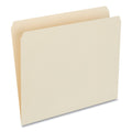 Universal Top Tab File Folders, Straight Tabs, Letter Size, 0.75" Expansion, Manila, 100/Box